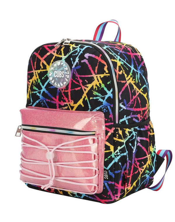 Dark Night Ray High School Backpack