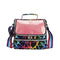 Dark Night Ray High School Lunch Bag – Insulated Glitter Crossbody for Girls