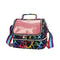 Dark Night Ray High School Lunch Bag – Insulated Glitter Crossbody for Girls
