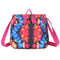 Deep Black/Fuchsia Tie Dye Cross Body Lunch Bag – Insulated, Roomy & Stylish