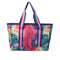 Deep Shades of Tie Dye Beach Tote Bag
