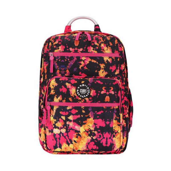 Fuchsia/ Yellow Tie Dye Senior Backpack