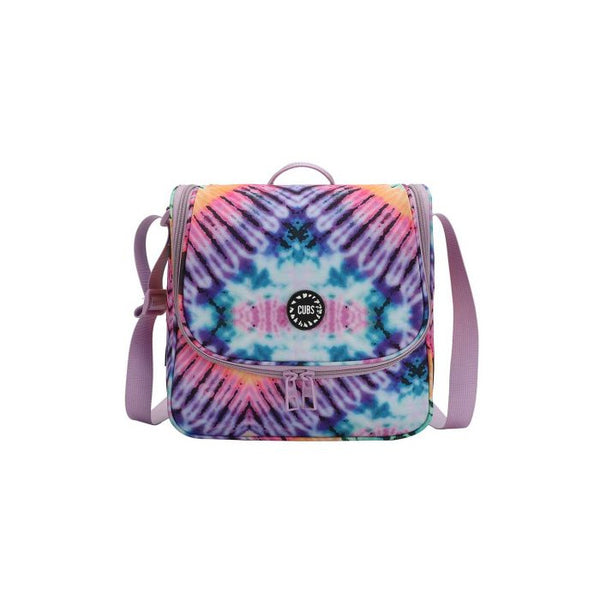 Girls Colors Tie Dye Cross Body Lunch Bag
