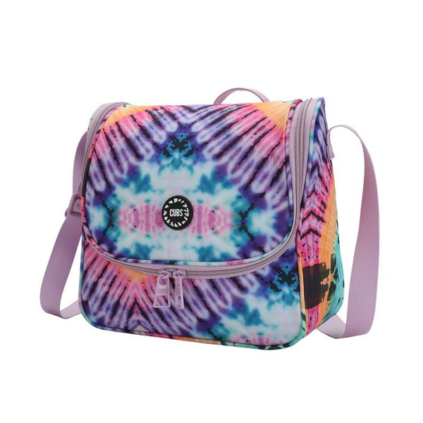 Girls Colors Tie Dye Cross Body Lunch Bag