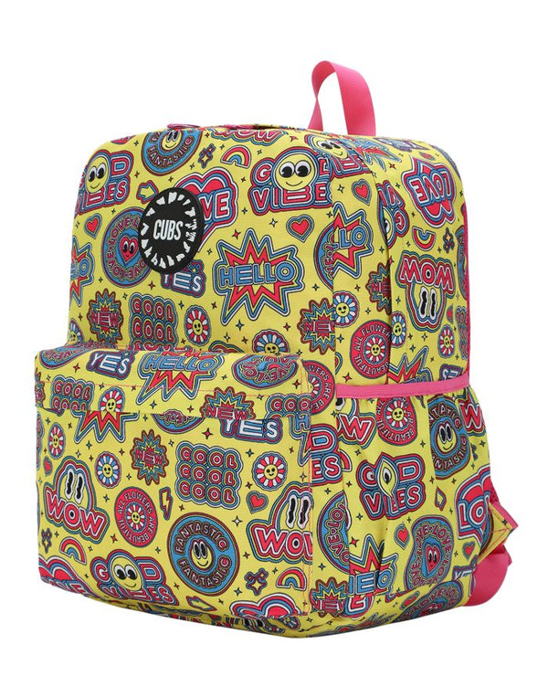 Good Vibes and Smiles Junior Student Backpack
