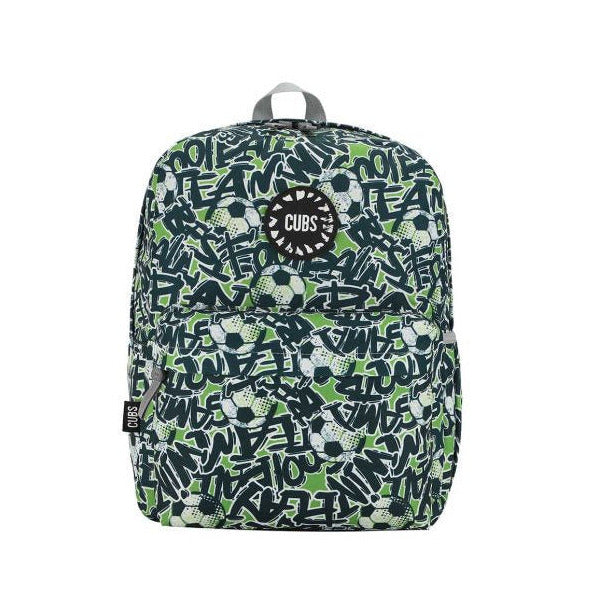 Graffiti Football Junior Student Backpack