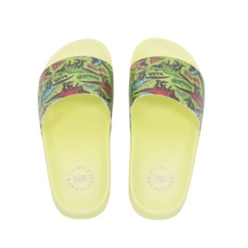 Green Roar Yellow Boys Slide
