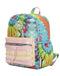 Green and Yellow Tie Dye High School Backpack