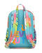 Green and Yellow Tie Dye High School Backpack