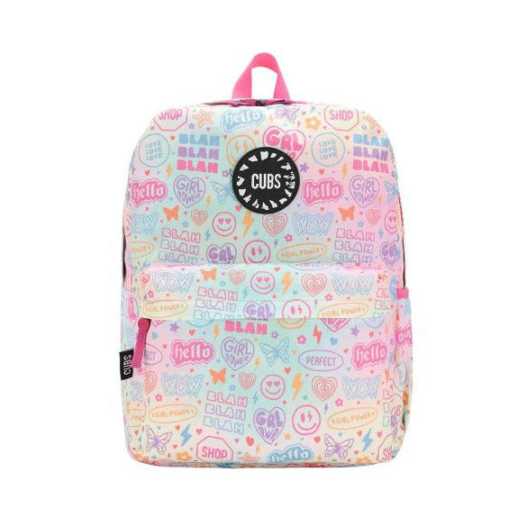 Hello Girl PWR Junior Student Backpack