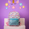 Baby Blue Baby Unicorn Glittery High School Backpack