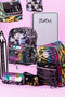 Inky Black Tie Dye High School Backpack