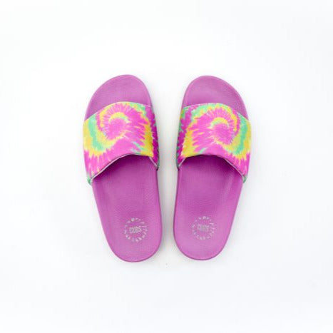 Lavender Tie Dye Slide