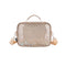 Meow Gold Glittery Lunch Bag
