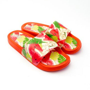 Melon Cocktails Women Summer Slide