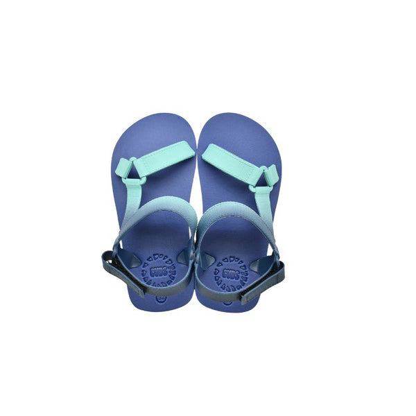 Navy-Turquoise Boys Sling Sandals