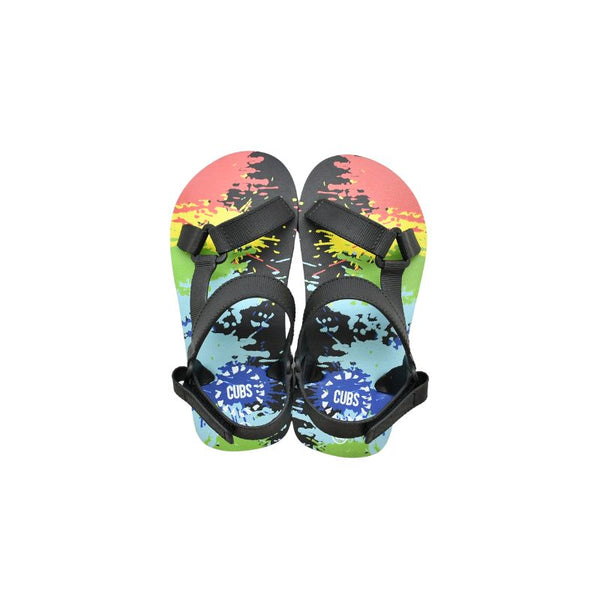 Paint Splashes Boys Sporty Sling CUBS Sandal