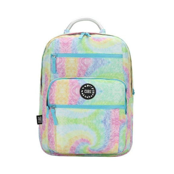 Pastel Rainbow Swirl Senior Student Backpack
