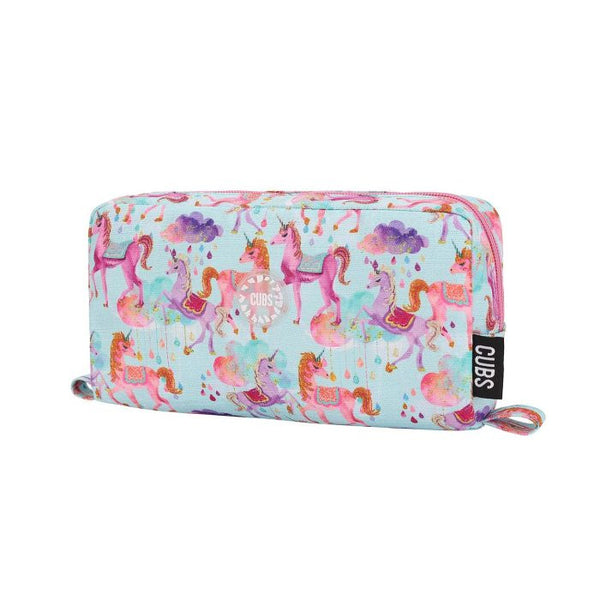 Baby Blue Baby Unicorn Glittery Pencil Case