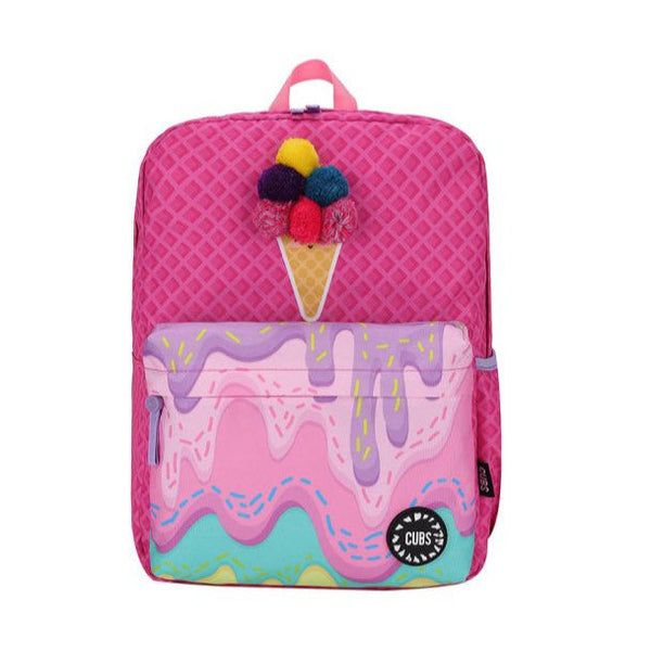 Pink Ice Cream Junior Student Backpack
