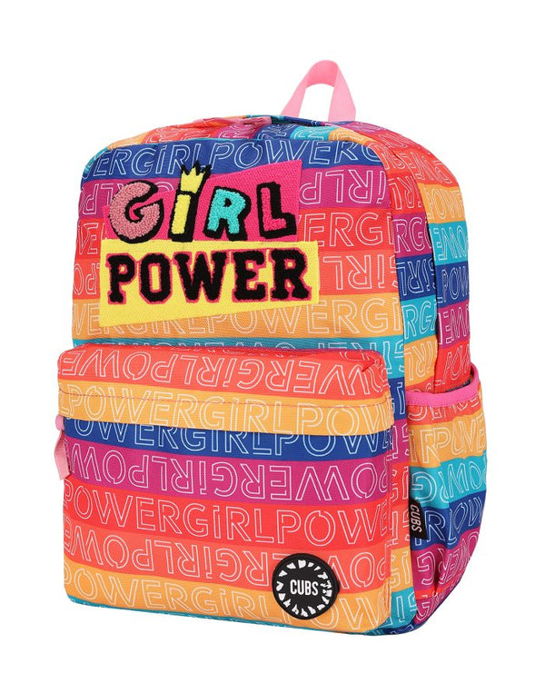 Power Girl Stripes Junior Student Backpack