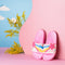Rainbow Star Pink Slide