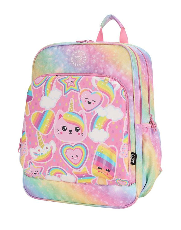 Rainbow Cat Hard Top Backpack