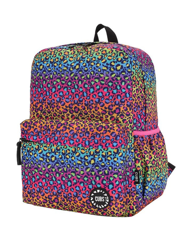 Rainbow Leopard Junior Student Backpack