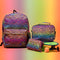Rainbow Leopard Junior Student Backpack