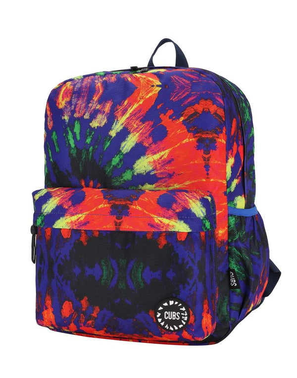 Red/Black Tie Dye Junior Student Backpack