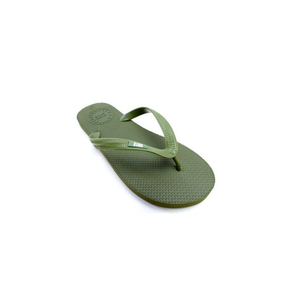 Rio Army Green Men Flip Flops – Lightweight EVA Anti-Slip Summer Sandals