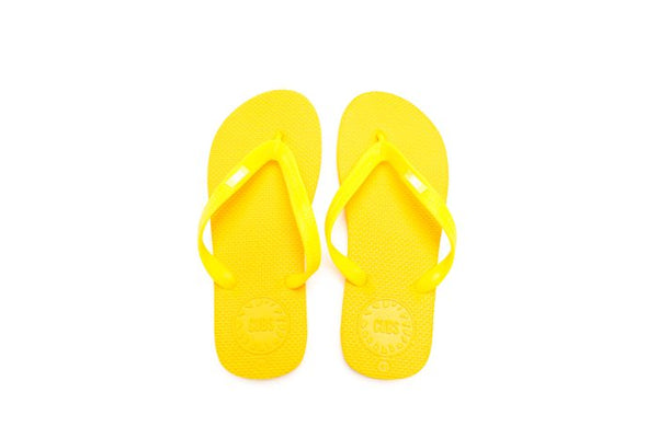 Rio Yellow Unisex Flip Flops – Lightweight EVA Non-Slip Beach Sandals