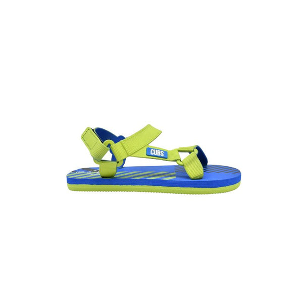 Royal Blue – Neon Green Boys Sporty Sling CUBS Sandal
