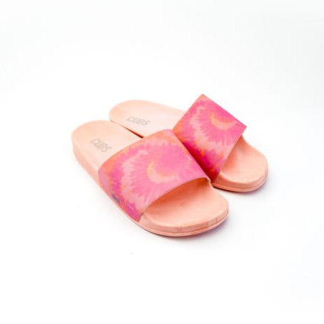 Spanish Pink Tie Dye Women Slide