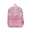 Shiny Fabric Rose Pink Junior Backpack