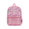Shiny Fabric Rose Pink Junior Backpack