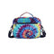 Turquoise Tie Dye 2 Classic Lunch Bag With Shoulder Strap