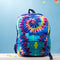 Turquoise Tie Dye 2 Classic Lunch Bag With Shoulder Strap