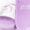 Unicorn Hearts Purple Girls Slides