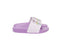 Unicorn Hearts Purple Girls Slides