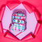 Water Colors Blues Senior Student Backpack