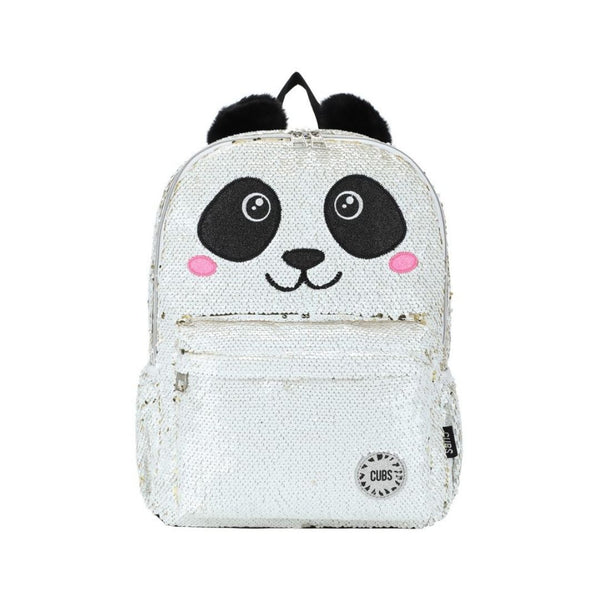 Panda Sequin Junior Student Backpack