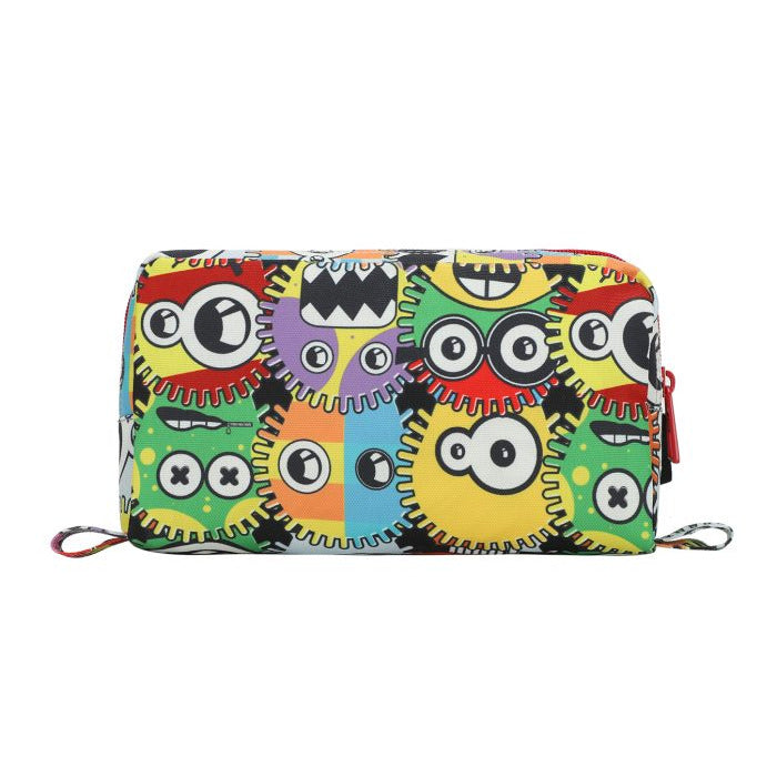 Robots Big Eyes Pencil Case