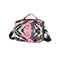 Black/Pink Tie Dye Classic Lunch Bag With Shoulder Strap