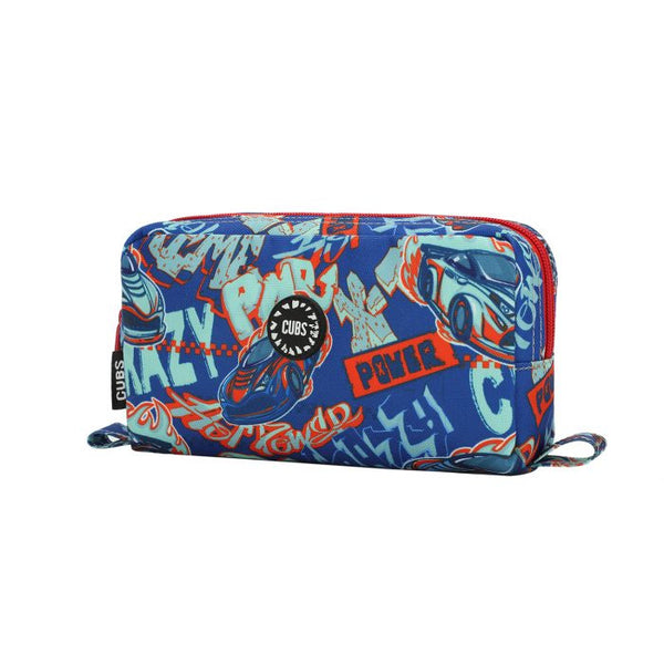 Car Flames Pencil Case