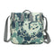 Army Green Tie Dye Cross Body Lunch Bag