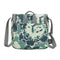 Army Green Tie Dye Cross Body Lunch Bag