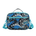 Black and Blue Roar Cross Body Lunch Bag