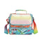 Green and Yellow Tie Dye High School Lunch Bag