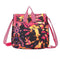 Fuchsia/Yellow Tie Dye Cross Body Lunch Bag